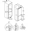 Холодильник встраиваемый HOMSair FB177SW Inverter